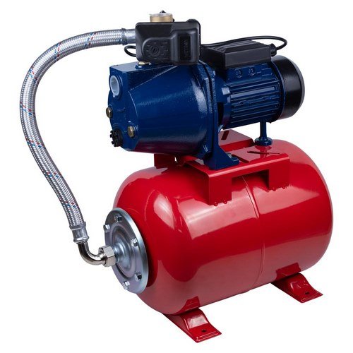 Станція Wetron 0.75кВт Hmax 45м Qmax 55л/хв (самовсмоктуючий насос) 24л Україна  (775042/24), шт<br> Артикул: 119246<br>