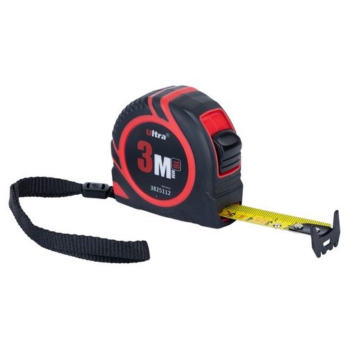 Рулетка Ultra обгумована, нейлонове покриття 3м×16мм 3825112_TR, шт<br> Артикул: 119577<br>