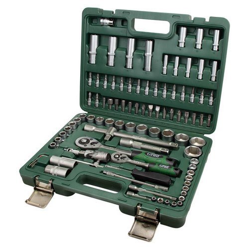 Набір інструменту Grad насадки торцеві + біти (94шт) 1/4", 1/2" (6004265), шт<br> Артикул: 119884<br>