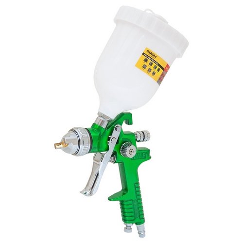 Фарборозпилювач Sigma HVLP Ø1.3+1.7мм 140-280л/хв 3 бар в/б 600мл (пласт) (6812121), шт<br> Артикул: 119988<br>