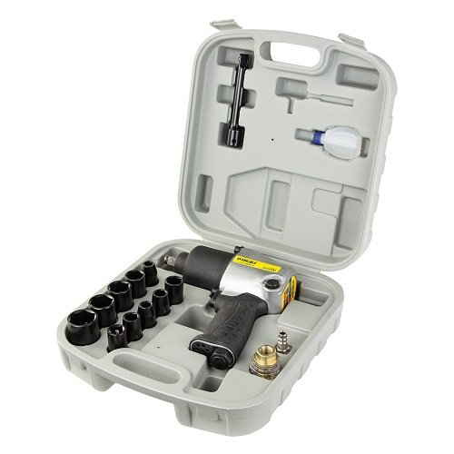 Гайковерт Sigma пневматичний з набором насадок 1/2" 750Нм 6712031, шт<br> Артикул: 120386<br>