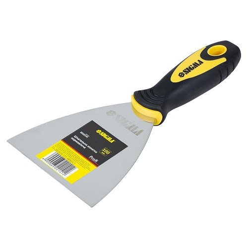 Шпательна лопатка Sigma Profi 100мм (нержавіючий)  8322141, шт<br> Артикул: 120814<br>