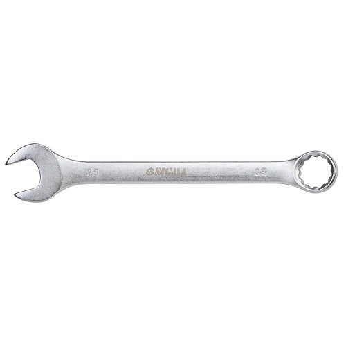 Ключ ріжково-накидний Sigma satine 25мм CrV 6021251, шт<br> Артикул: 121501<br>