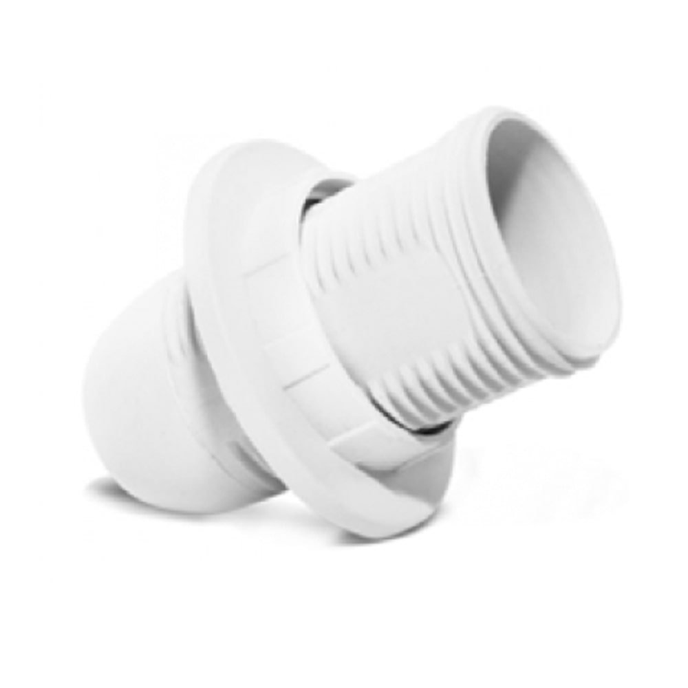 Патрон пластиковий VARGO E14 білий з кільцем (V-115529), шт<br> Артикул: 122007<br>