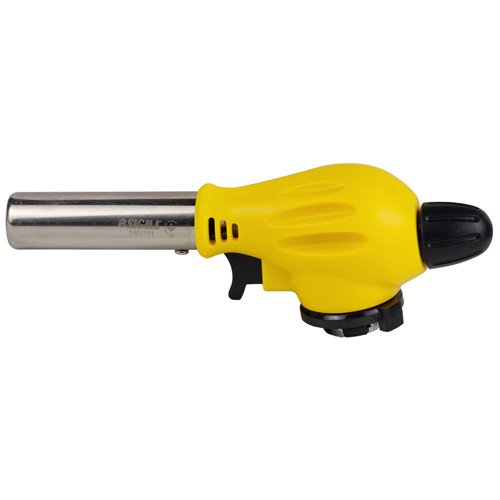 Пальник газовий з п'єзопідпалом Sigma Ø22мм 182мм ТУРБО 360°С з керамічним соплом 2901351, шт<br> Артикул: 122233<br>