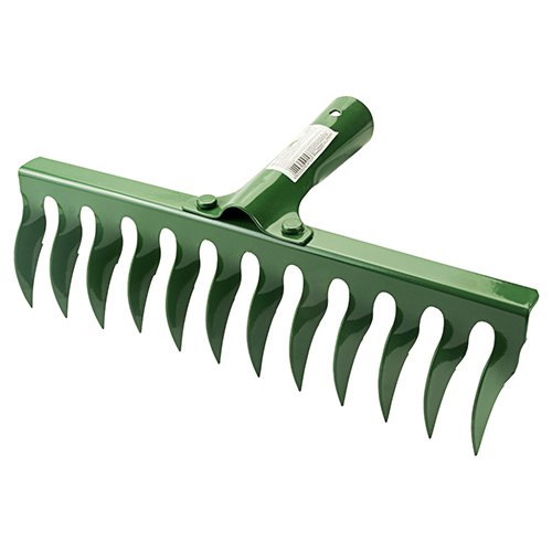 Граблі Grad садові кручені 12 зубів 320×82мм заклепувальне кріплення (5051915), шт<br> Артикул: 122379<br>