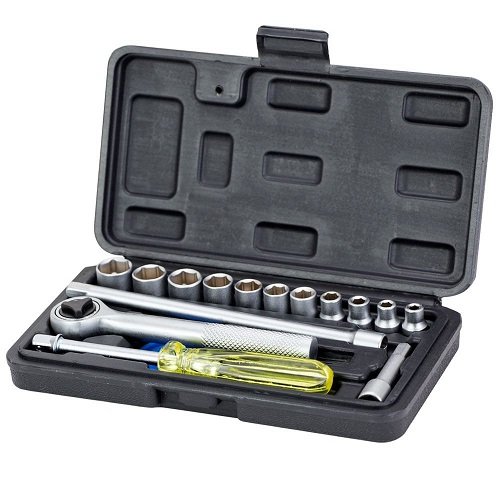 Набір інструменту Grad насадки торцеві + біти (16шт) 1/4" (6003045), шт<br> Артикул: 123083<br>