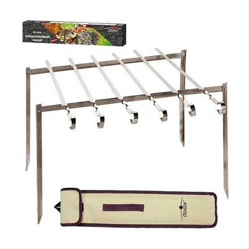 Барбекю набір STENSON міні-мангал та 6 шампурів № MH-0158, набор<br> Артикул: 123105<br>