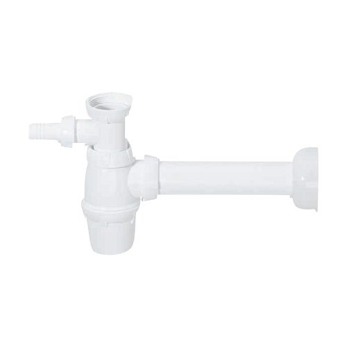 Сифон для кухонної мийки WIRQUIN з підведенням 1½"×Ø40мм (9542820), шт<br> Артикул: 123221<br>