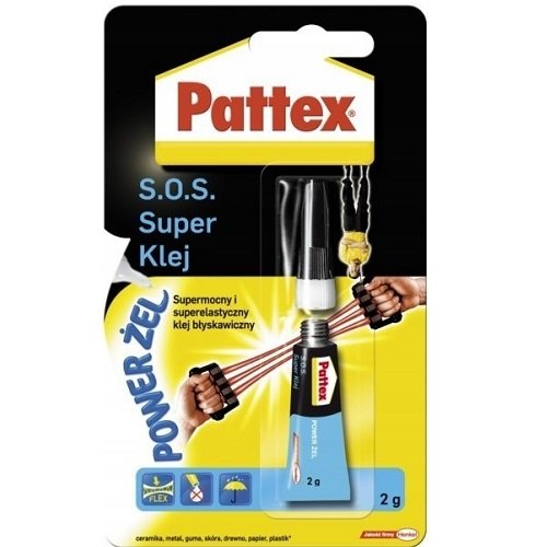 Клей Henkel Pattex Супер гель 2г блістер (9361) (24шт/ящ), шт<br> Артикул: 123323<br>