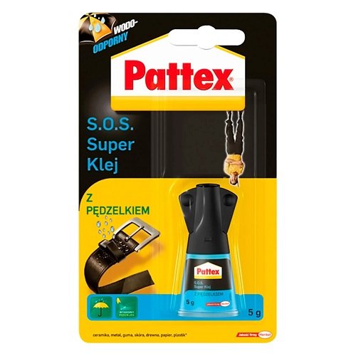 Клей Henkel Pattex Супер гель 5г з пензликом блістер (12шт/ящ), шт<br> Артикул: 123324<br>