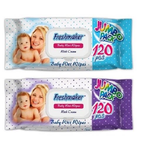 Серв.вл. Freshmaiker 120 psc JUMBO (24шт/ящ) 1293, шт<br> Артикул: 123528<br>