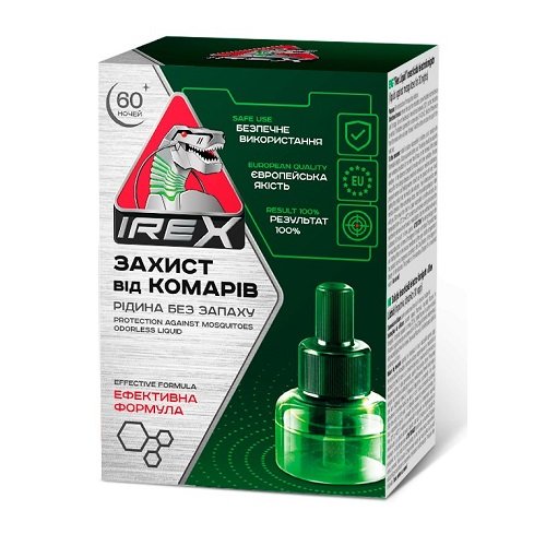 Рідина від комарів IREX 60 ночей (1316), шт<br> Артикул: 123787<br>