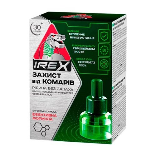 Рідина від комарів IREX 30 ночей (1323), шт<br> Артикул: 123801<br>