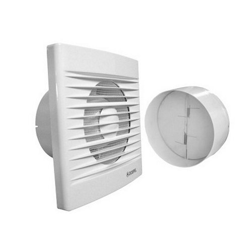 Вентилятор Dospel STYL Ø120 S-P зі зворотним клапаном 160*160мм (7814), шт<br> Артикул: 124376<br>