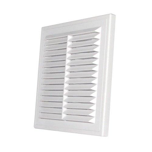 Решiтка квадратна вентиляцiйна Dospel D/210 RW (4814), шт<br> Артикул: 124388<br>