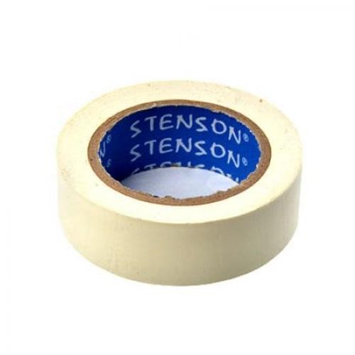 Ізолента STENSON 50 м Біла (10шт/уп 200шт/ящ)  (вибивати кратно 10-ти), шт<br> Артикул: 124772<br>