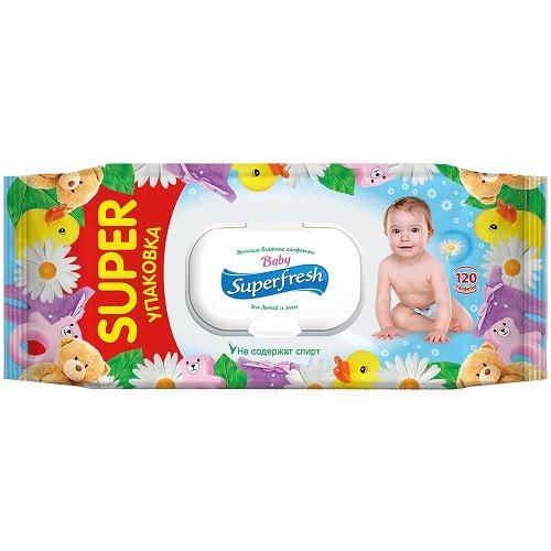 Серв.вл. Freshmaiker 120 psc з клапаном Kids (24шт/ящ), шт<br> Артикул: 124773<br>