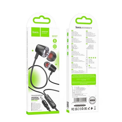 Навушники HOCO M107 + мікро., шт<br> Артикул: 125434<br>