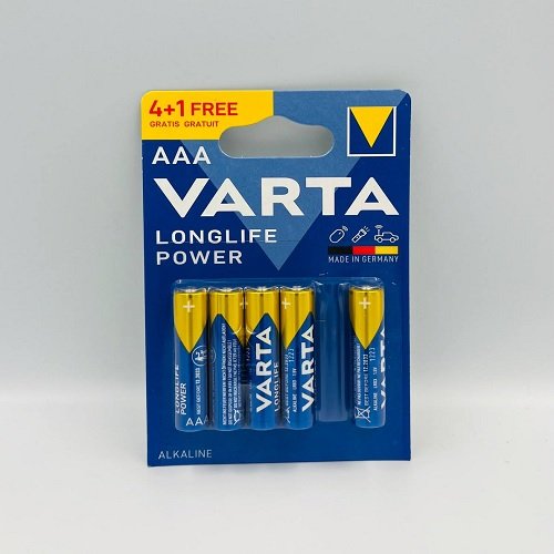 Батарейка VARTA Longlife Power (Синя) LR03 (AAА) C5 блист. (3964), шт<br> Артикул: 125627<br>