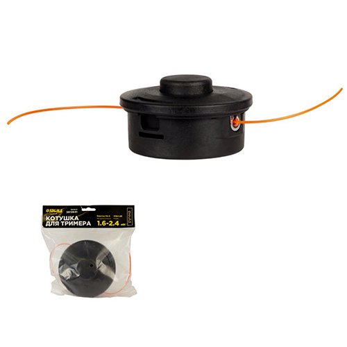 Котушка для тримера Sigma ручна M10×1.25 Ø1.6-2.4мм пластиковий корпус (5613641), шт<br> Артикул: 128238<br>