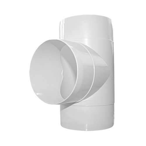 Трійник Dospel круглий D/TO Ø100 (9437), шт<br> Артикул: 129222<br>