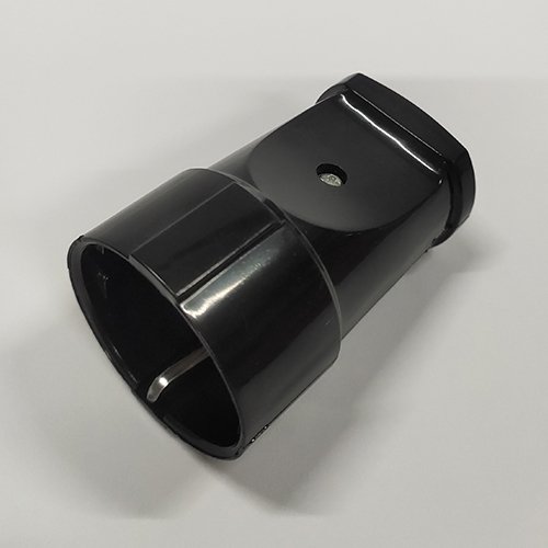 Гніздо штепсельне QUANTUM З/З чорне (QM-9PF04), шт<br> Артикул: 129401<br>