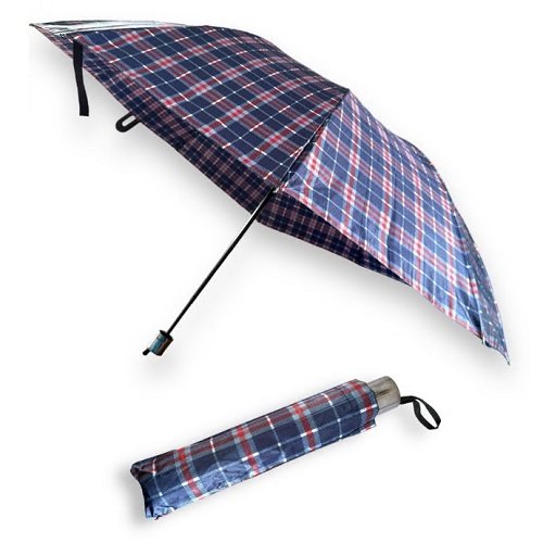 Парасолька механічна клітинка 75см № S-2, шт<br> Артикул: 130301<br>