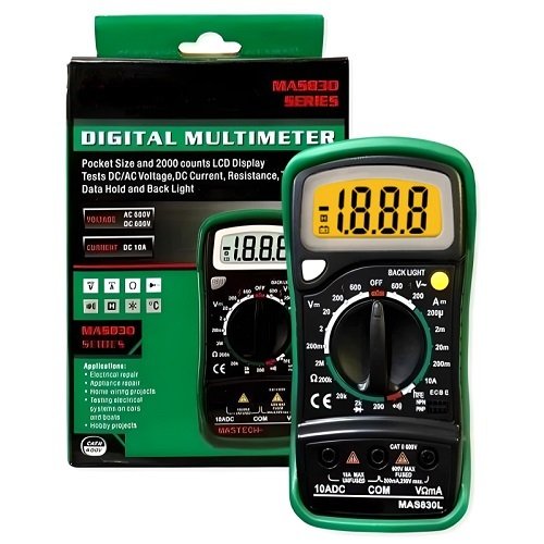 Мультиметр цифровий 830 L MAS, шт<br> Артикул: 130463<br>