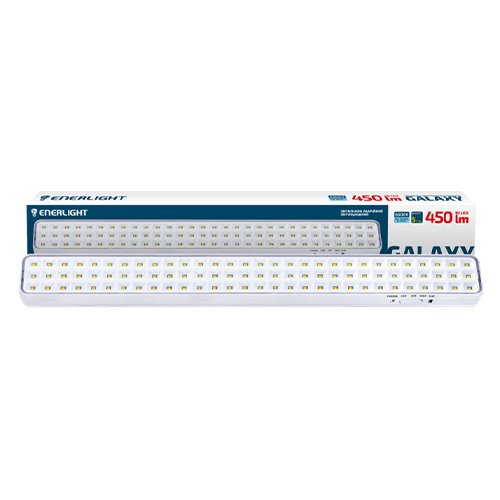 Світильник аварійний ENERLIGHT Galaxy 450Lm 6500К Li 3,7В 2,2Аh (7517/8514), шт<br> Артикул: 131965<br>