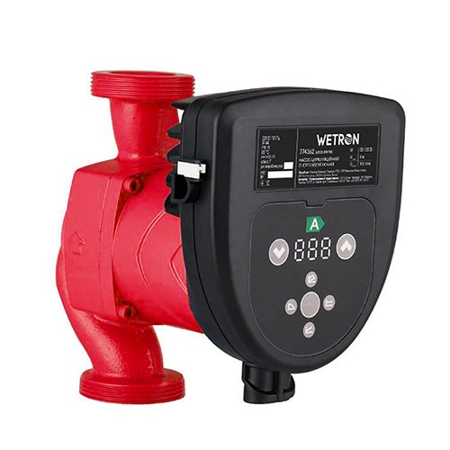 Насос WETRON циркуляційний енергозберігаючий 50-130Вт Hmax 8м Qmax 130л/хв Ø2″ 180мм + гайки Ø1¼″ (774364), шт<br> Артикул: 132083<br>              <span style="color: red;">Привеземо під замовлення</span>