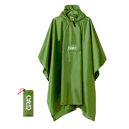 Дощовик Grad Adventure Оливковий (пончо) 9461905, шт<br> Артикул: 132293<br>