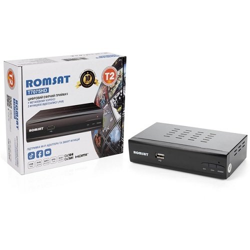 TV Tuner Romsat T7070HD, шт<br> Артикул: 132370<br>