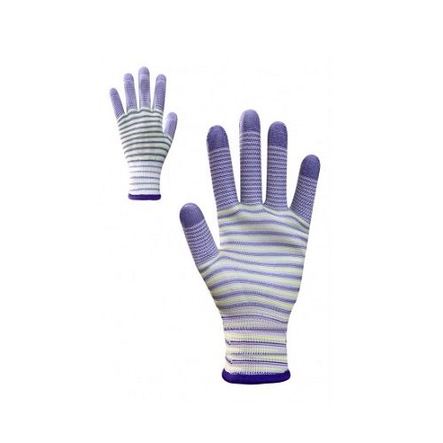 Рукавички _Полоска кольорова- жіночі (12пар/уп, 100уп/міш), уп<br> Артикул: 132837<br>