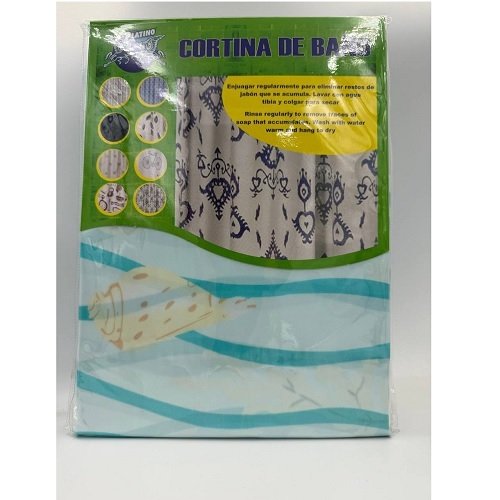 Штори для ванної кімнати №EA-830, шт<br> Артикул: 133022<br>