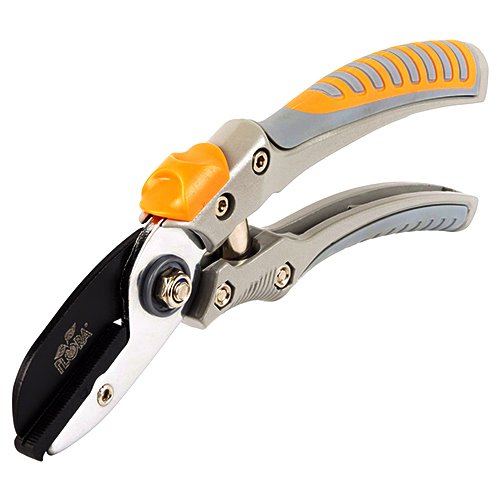 Секатор Flora з ковадлом 200мм алюмінієві ручки (5021484), шт<br> Артикул: 133167<br>