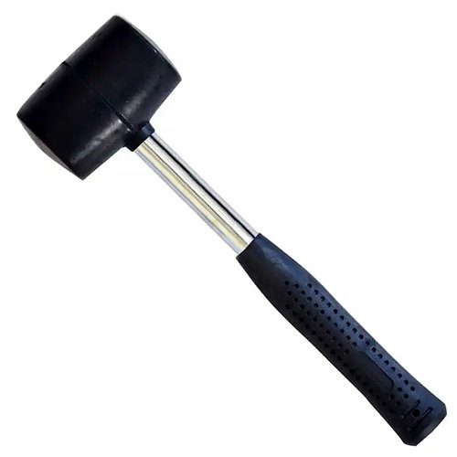 Киянка Sigma гумова чорна (ручка метал/резина) 680г 4317491, шт<br> Артикул: 133227<br>