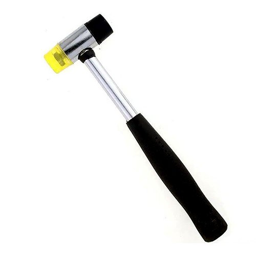 Киянка-молоток Sigma з гумово-поліуретановим бойком (ручка метад/резина) 370г 4317151, шт<br> Артикул: 133233<br>