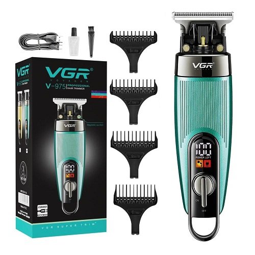 Тример VGR V-975 (4 насадки, LED display), шт<br> Артикул: 133347<br>