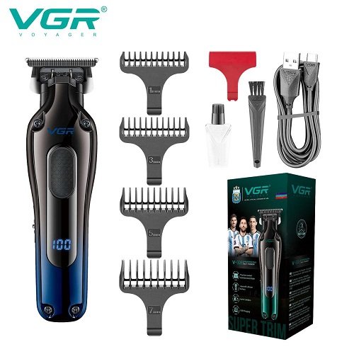 Тример VGR V-998 (4 насадки, LED display), шт<br> Артикул: 133365<br>