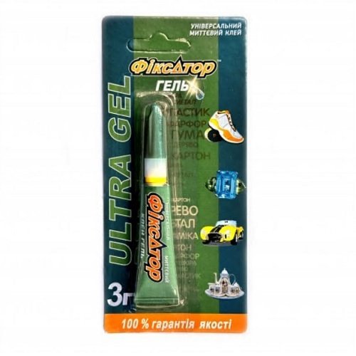 Клей Фіксатор Ulrta гель, 3 гр (5412), шт<br> Артикул: 133393<br>