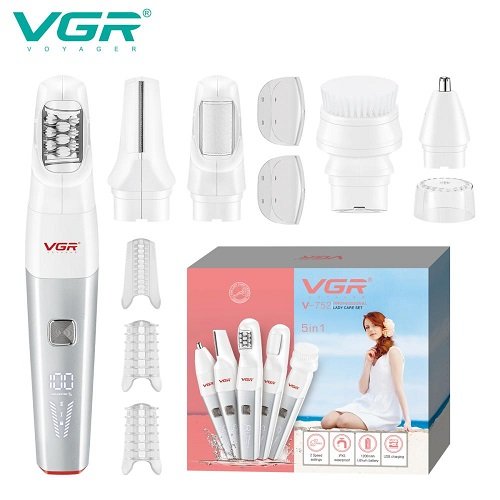 Епілятор VGR V-752 (5 насадок), шт<br> Артикул: 133567<br>