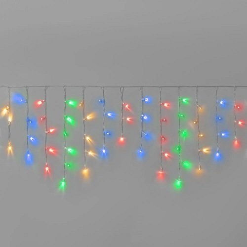 Гірлянда Бахрома 200 LED Мультіколір (прозрачный кабель 3*0,5м) ART-0659, шт<br> Артикул: 133876<br>