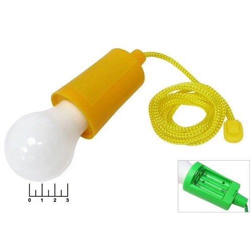 Лампа зі шнуром-вимикачем 3*AAA BL-6088, шт<br> Артикул: 133982<br>