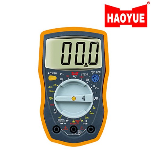 Мультиметр цифровий HAOYUE UT33C + звук, термопара, шт<br> Артикул: 133984<br>