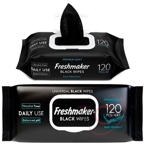Серв.вл. Freshmaiker 120 psc BLACK (24шт/ящ), шт<br> Артикул: 134060<br>