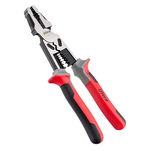 Багатофункціональні Плоскогубці Ultra зі знімачем ізоляції 225мм AWG 8, 10, 12, 14, 16 (1.28-3.27мм) CrV 4343132, шт<br> Артикул: 134227<br>