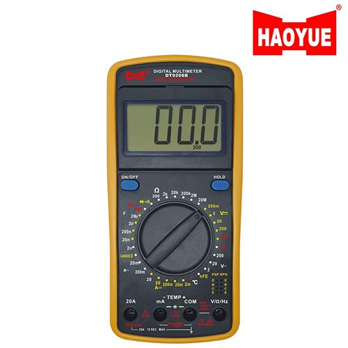 Мультиметр цифровий HAOYUE DT9208A, шт<br> Артикул: 134328<br>