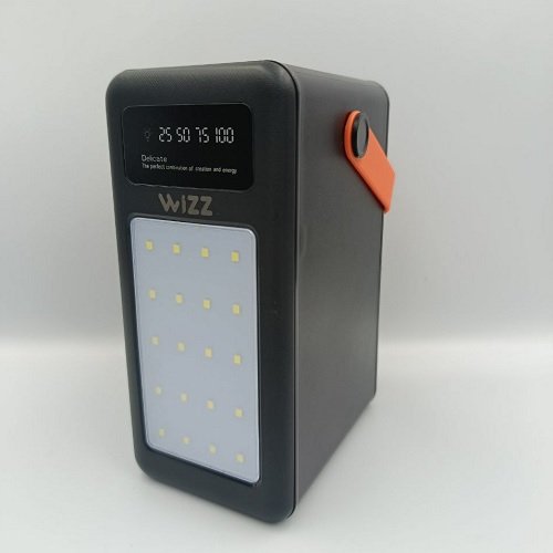 Зарядний пристрій Power Bank WIZZ WP100S 100000 mAh / 10W + ліхтар, шт<br> Артикул: 134473<br>