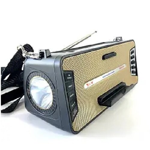 Радіо акумулятор, Bluetooth, USB, SD з ліхтариком та сонячною батареєю GOLON №RX-S2618BTS, шт<br> Артикул: 134516<br>